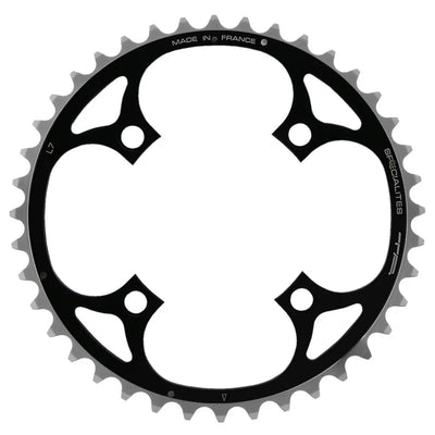 TA Chainrings Chinook 4 Arm 104pcd 8/9x Middle Chainrings in Black