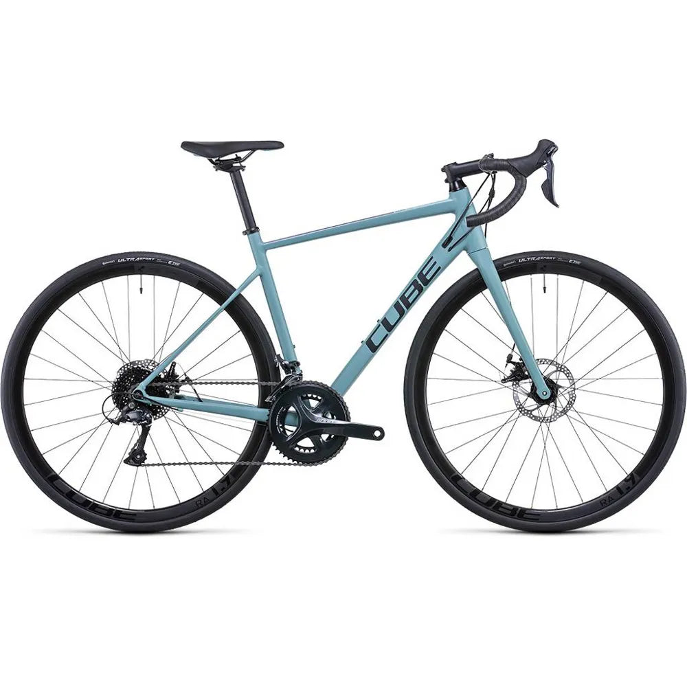 Cube Axial WS Pro Womens Alloy Disc Road Bike in Blue