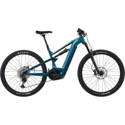 2023 Cannondale Moterra Neo 3 Electric Mountain Bike in Deep Teal