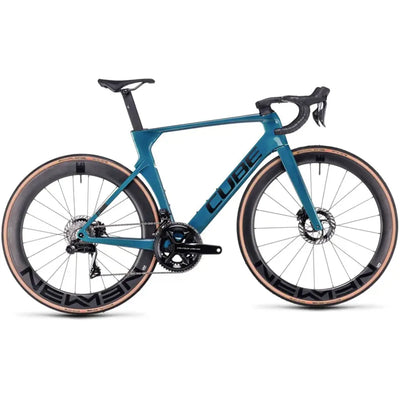 2024 Cube Litening Aero C:68X SLT Dura-Ace Road Bike in Prizm Blue