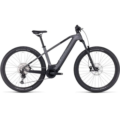 Cube Reaction Hybrid Race 750 Electric Mountain Bike in Grey/Metal