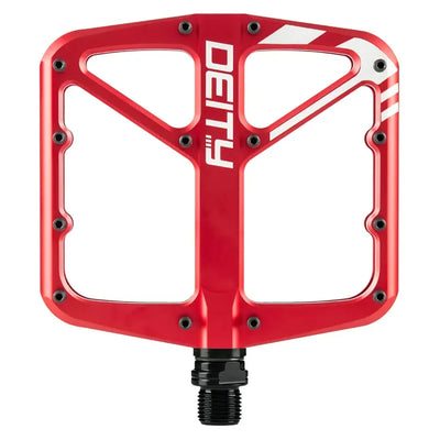 Deity Supervillain Pedals in Red