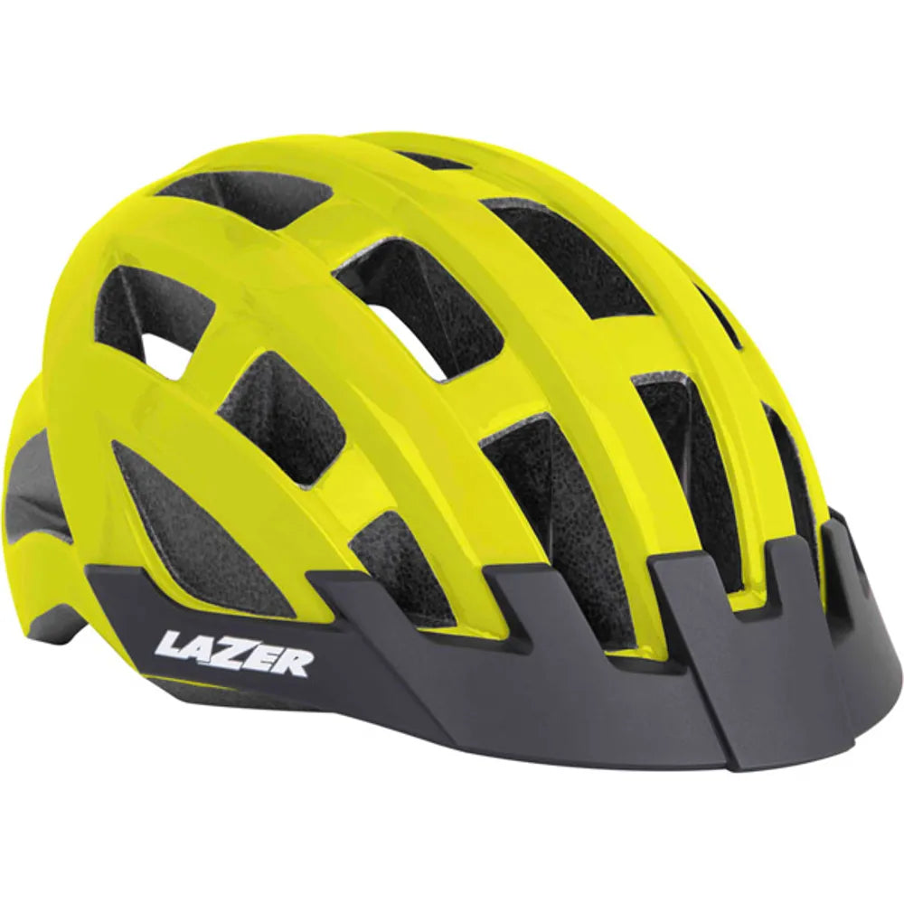 Lazer Compact Universal Bike Helmet In Yellow