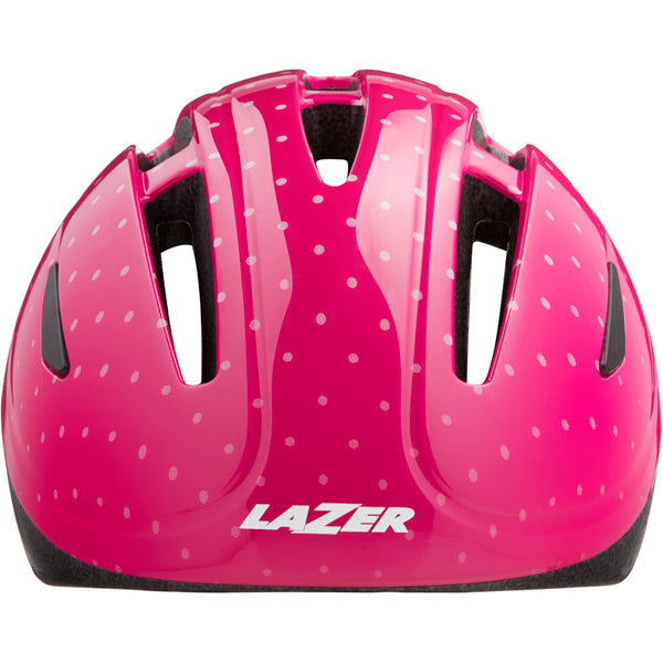 Lazer Bob+ Helmet, Pink Dots, Uni-Size Kids