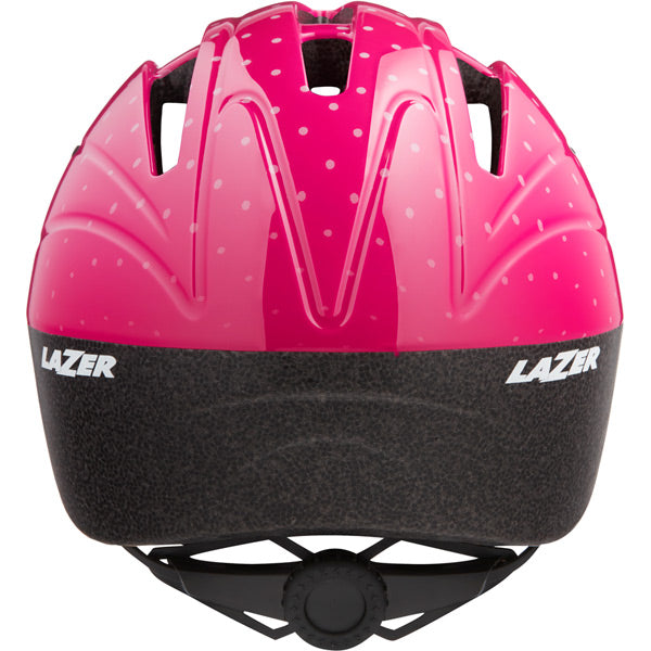 Lazer Bob+ Helmet, Pink Dots, Uni-Size Kids