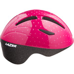 Lazer Bob+ Helmet, Pink Dots, Uni-Size Kids