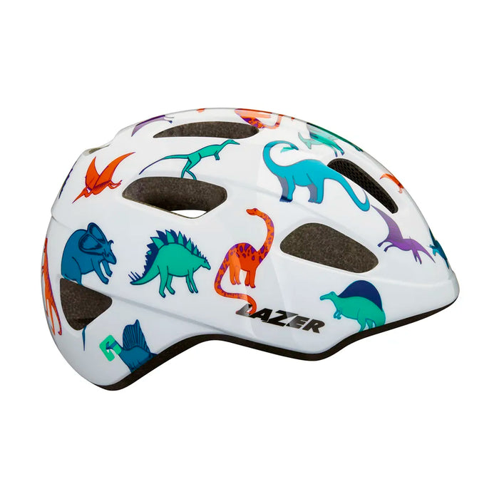 Lazer P'Nut With KinetiCore Toddler Helmet in White