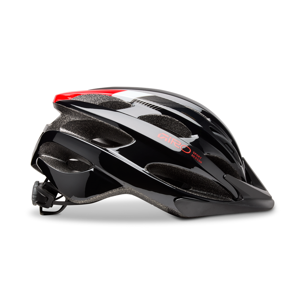 2026 GIRO Revel Unisex Cycling Helmet in Black/Red-image-3