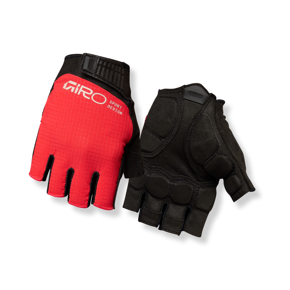 2026 GIRO Tessa II Gel Women's Road Cycling Gloves in Flame Red