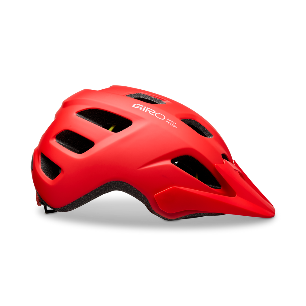 2026 GIRO Elixir (UA) Unisex Cycling Helmet in Matte Red-image-3
