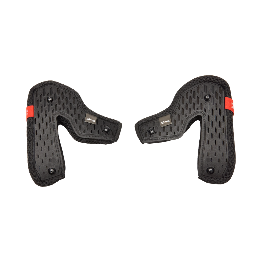 2026 GIRO Insurgent Cheek Pads 30mm Unisex Mountain Bike Spare Parts in Black