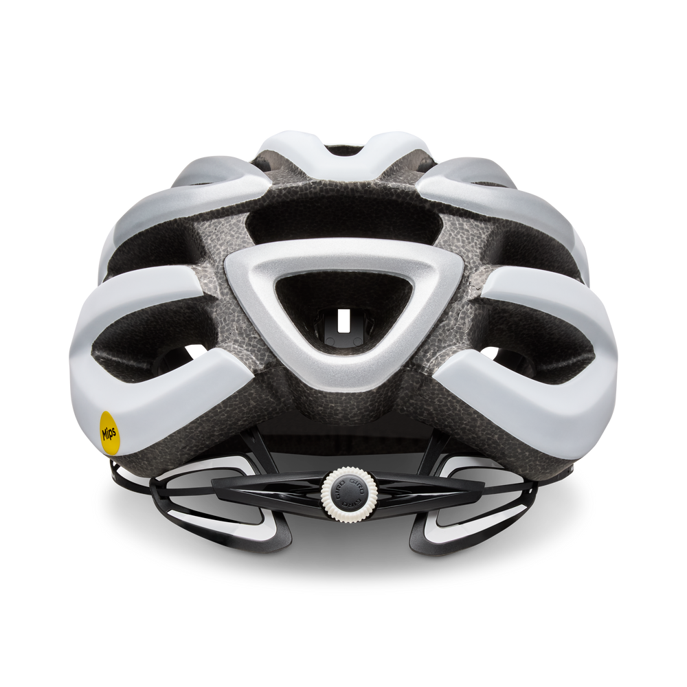2026 GIRO Foray Mips Unisex Road Cycling Helmet in White/Silver-image-4