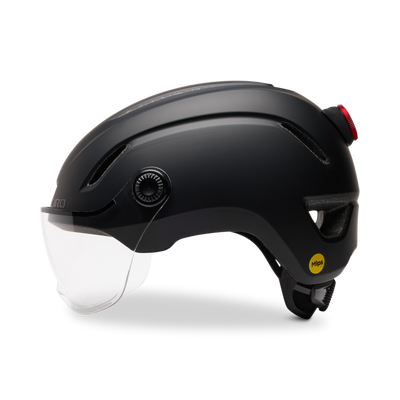 2026 GIRO Evoke Mips LED Unisex Cycling Helmet in Matte Black