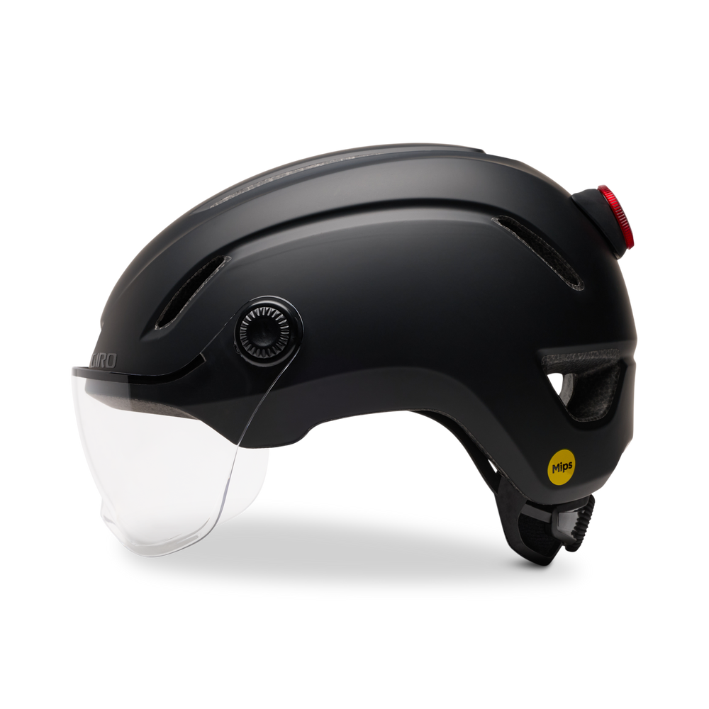2026 GIRO Evoke Mips LED Unisex Cycling Helmet in Matte Black