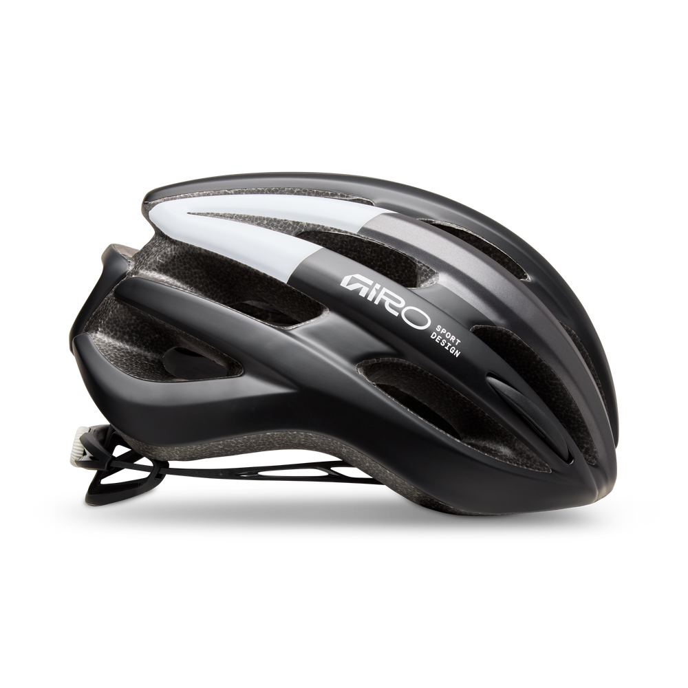 2026 GIRO Foray Unisex Road Cycling Helmet in Black/White-image-3