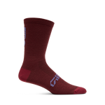 2026 GIRO Seasonal Merino Unisex Cycling Socks in Dark Brown