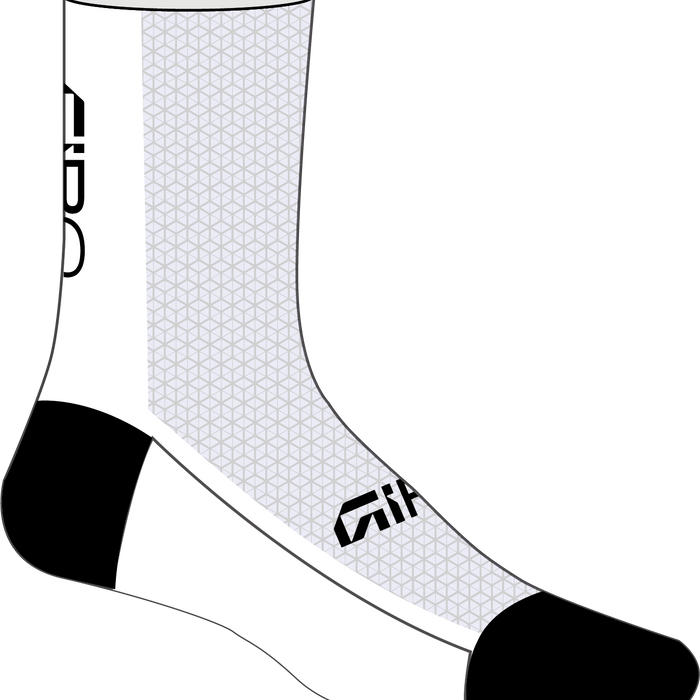 2026 GIRO HRC Team Unisex Cycling Socks in White
