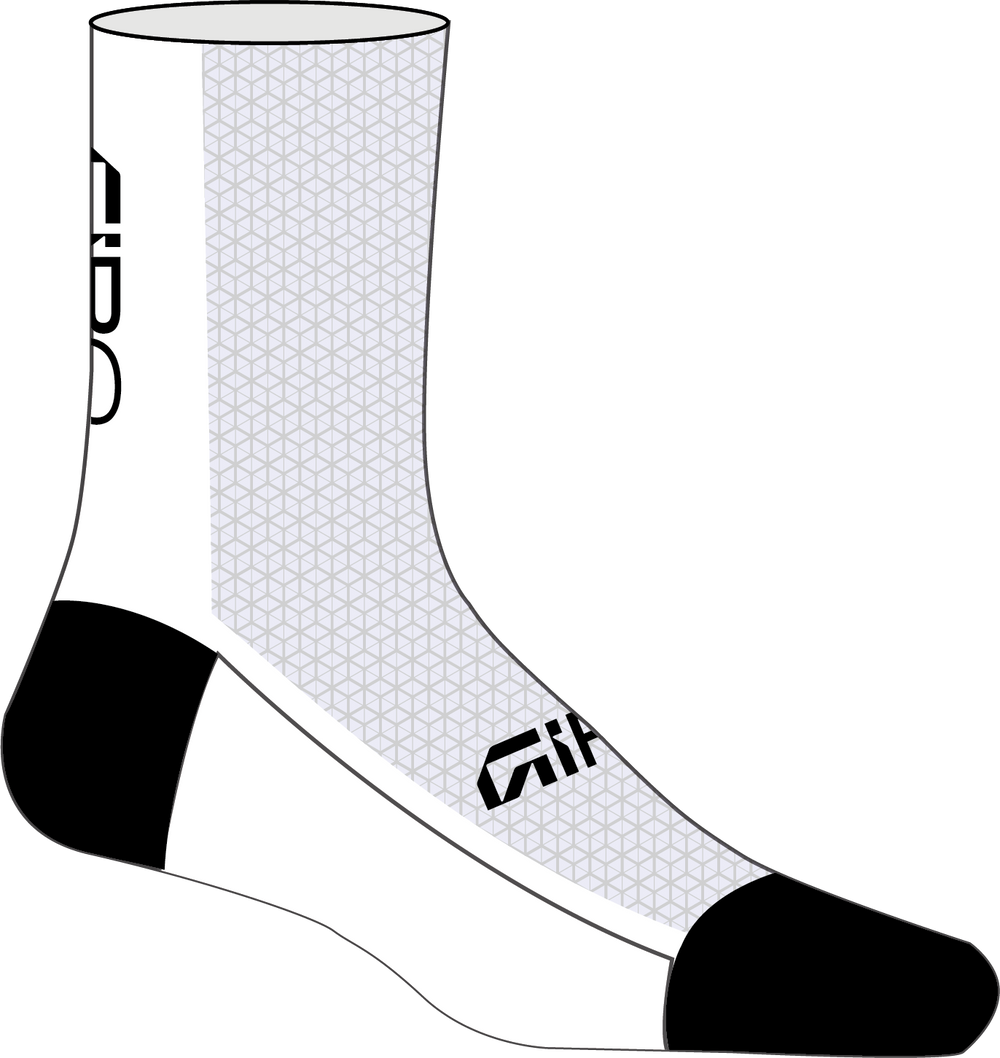 2026 GIRO HRC Team Unisex Cycling Socks in White