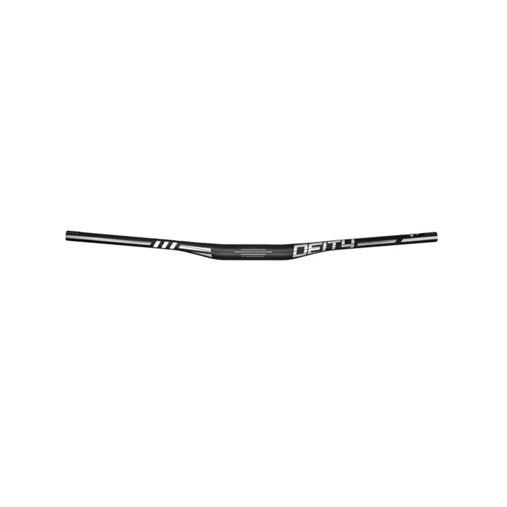 Deity Skywire Carbon Handlebar 35mm Bore 15mm Rise 800mm in Chrome