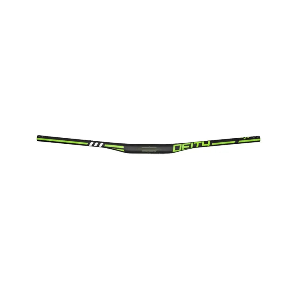 Deity Skywire Carbon Handlebar 35mm Bore 15mm Rise 800mm in Green