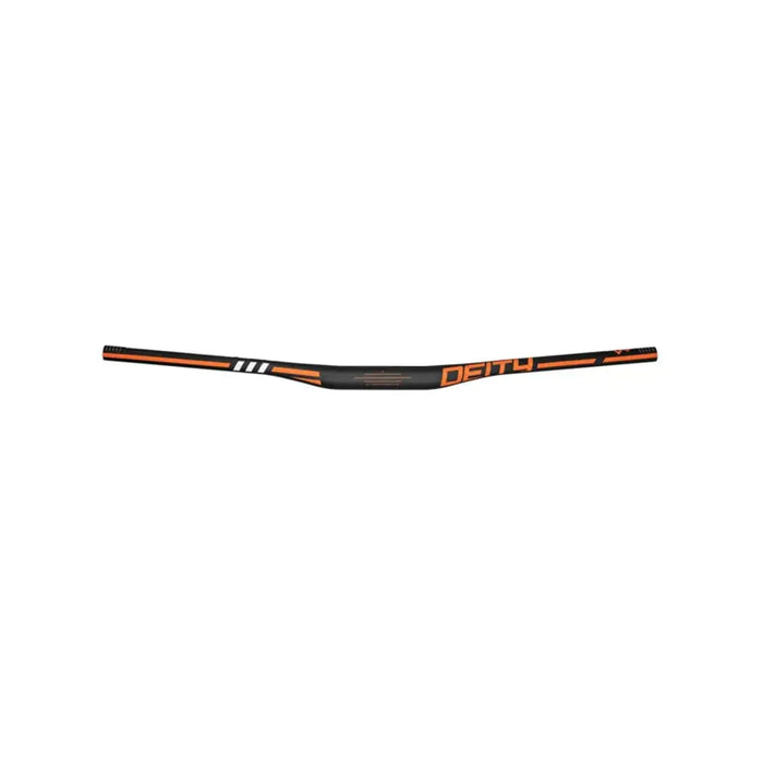 Deity Skywire Carbon Handlebar 35mm Bore 15mm Rise 800mm in Orange