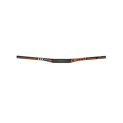 Deity Skywire Carbon Handlebar 35mm Bore 15mm Rise 800mm in Orange
