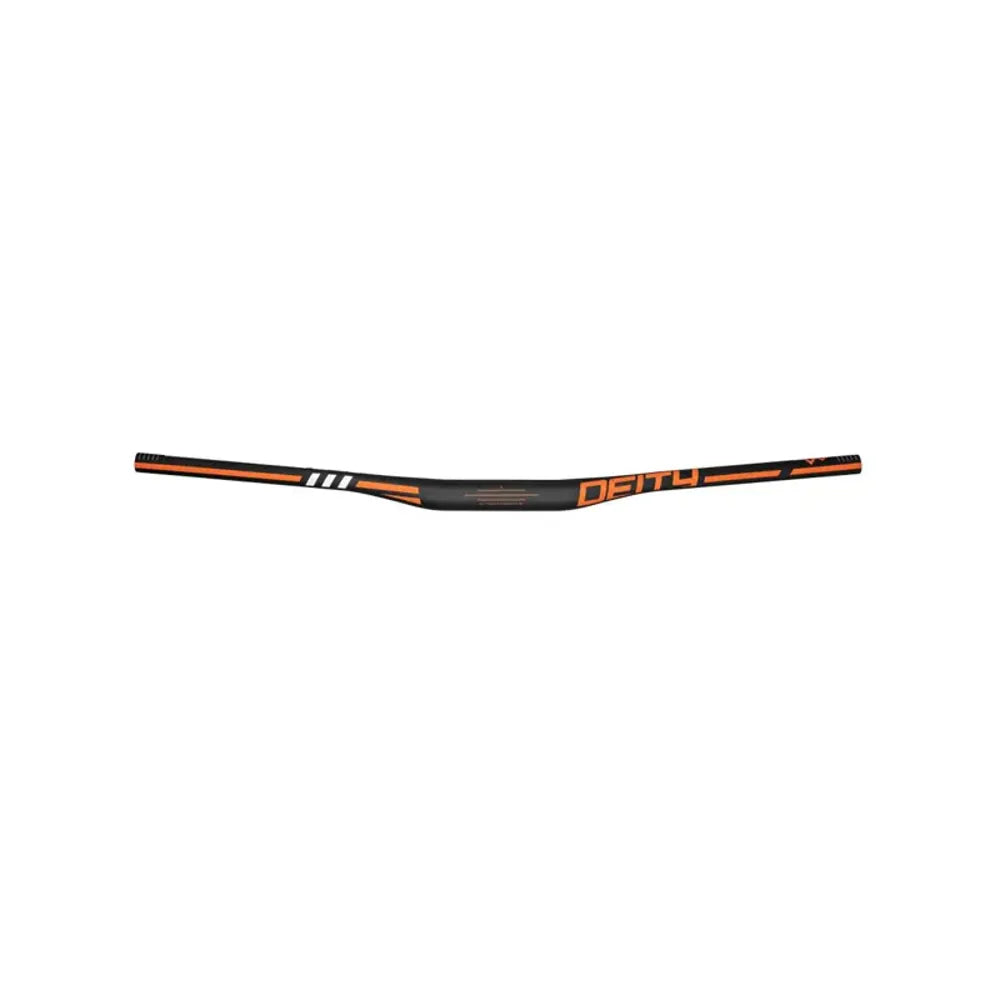 Deity Skywire Carbon Handlebar 35mm Bore 15mm Rise 800mm in Orange