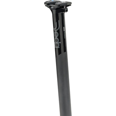 Deda Zero100 0mm In-Line Alloy Seatpost Black On Black
