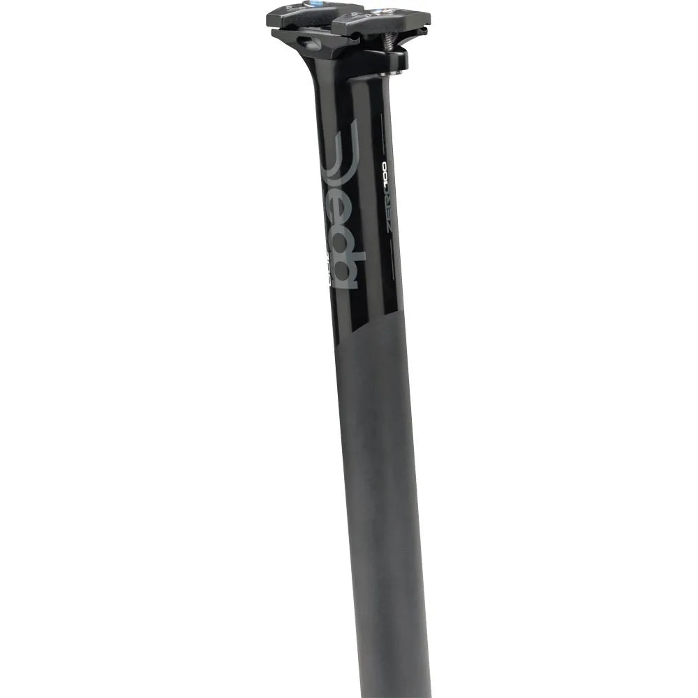 Deda Zero100 0mm In-Line Alloy Seatpost Black On Black