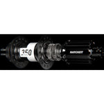350 Straight Pull rear disc Centre-Lock 142 x 12 mm, Shimano Road, 24 hole, blac