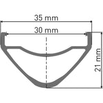 DT Swiss E 532 disc-specific Presta-drilled