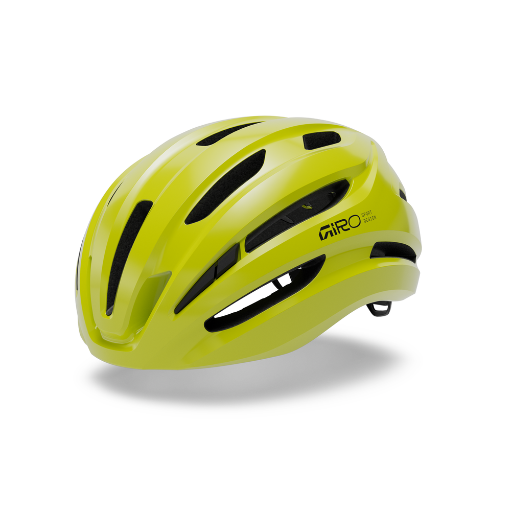 2026 GIRO Isode II Unisex Cycling Helmet in Hi Viz Yellow