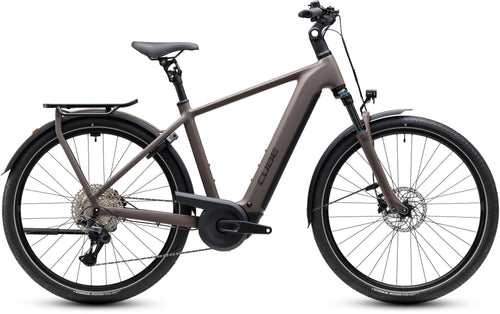 Cube Kathmandu Hybrid One 800 Electric Hybrid Bike in Cedar/Chrome | 2027