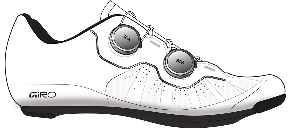 2026 GIRO Imperial II Men's Road Cycling Shoes in White