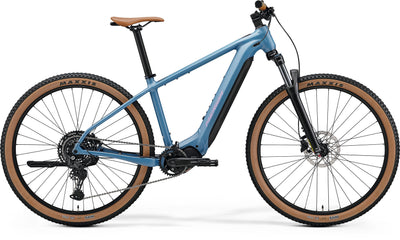 2026 Merida eBig Nine 400 Electric Mountain Bike in Silk Dove Blue