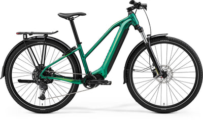 2024 Merida eBig Tour 475 EQ Electric Hybrid Bike in Green