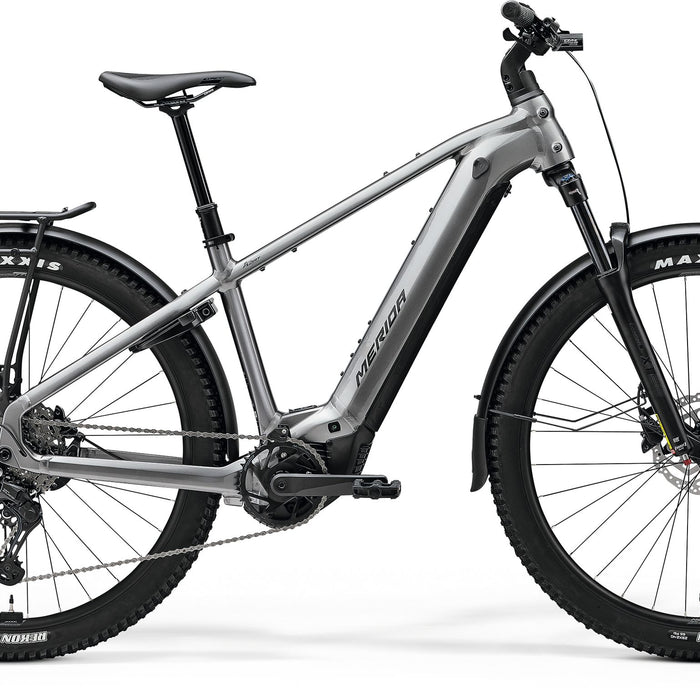 2026 Merida eFloat CC 500 EQ Electric Mountain Bike in Gunmetal Grey