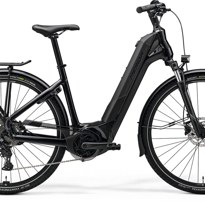 2026 Merida eFloat City 400 EQ Electric Hybrid Bike in Metallic Black