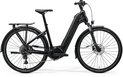 2026 Merida eFloat City 400 EQ Electric Hybrid Bike in Metallic Black