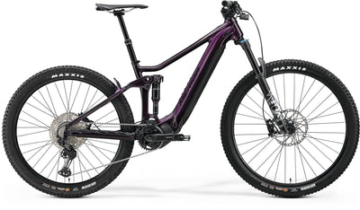 2023 Merida eOne-Forty 700 Electric Full Suspension Mountain Bike in Purple