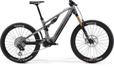 2025 Merida eOne-Sixty 10K Electric Full Suspension Mountain Bike in Grey