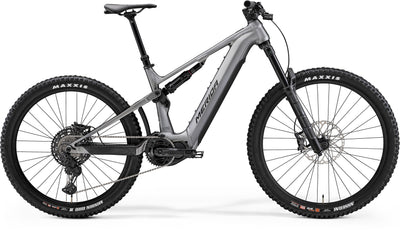 2024 Merida eOne-Sixty 875 Electric Full Suspension Mountain Bike in Grey