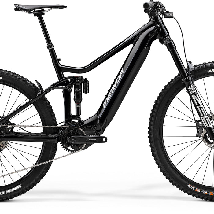 2024 Merida eOne-Sixty 975 SE Electric Full Suspension Mountain Bike in Black