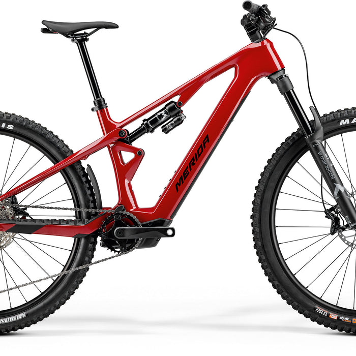 2026 Merida eOne Sixty SL 6000 Electric Mountain Bike in Heritage Red