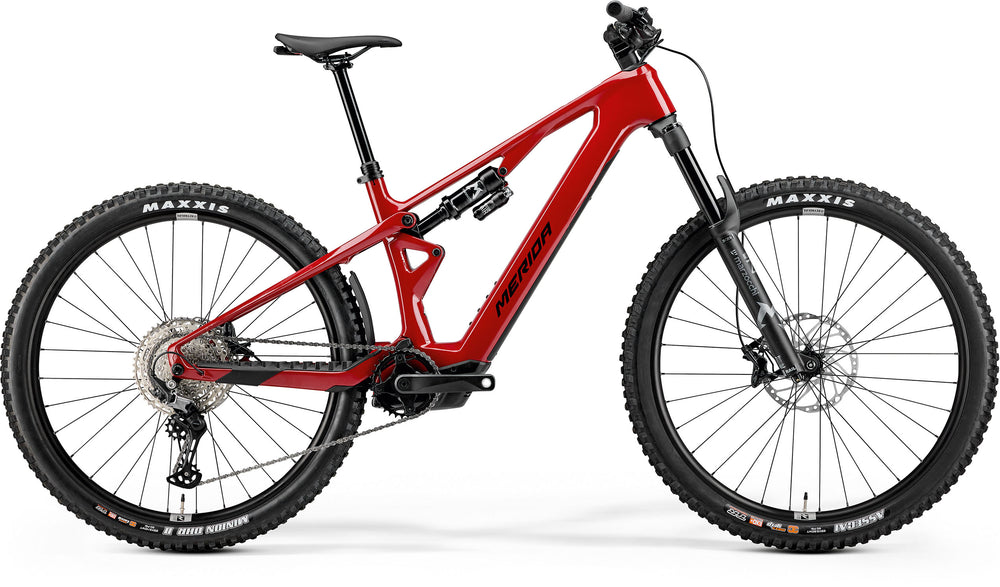 2026 Merida eOne Sixty SL 6000 Electric Mountain Bike in Heritage Red
