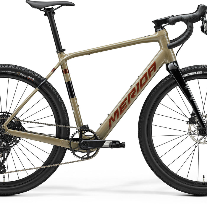 2026 Merida eSilex+ 600 Electric Road Bike in Oak Bork