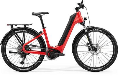 2024 Merida eSpresso CC 675 EQ Electric Hybrid Bike in Red