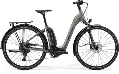 2026 Merida eSpresso City 300 EQ SE Electric Hybrid Bike in Warm Slate Grey