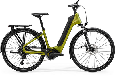 2024 Merida eSpresso City 575 EQ Electric Hybrid Bike in Green