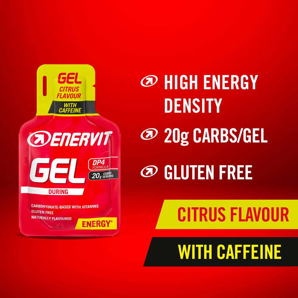 Enervit Citrus Competition Energy Gel with Caffeine